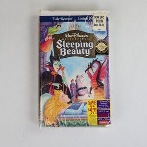 Walt Disney Masterpiece Sleeping Beauty VHS‎ 1997 Limited Edition Sealed 9511